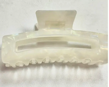 Load image into Gallery viewer, Medusa Hair Clip Jumbo Rectangle Cut-Out Jaw (multiple colors)